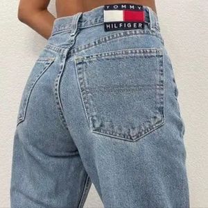 Vintage 90s Tommy Hilfiger Hi Waist mom Jeans size 10